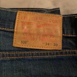 Levi’s 508 jeans. 34x30